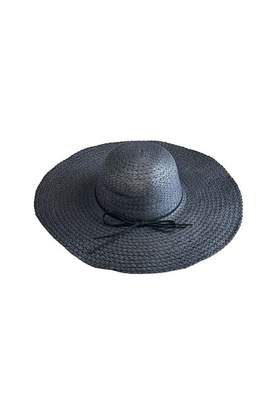 MUK's Beauty Tools Women's Straw Hat with Rope Bow Detail Uv Protection Beach Hat
