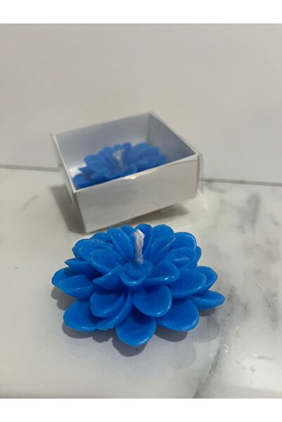 Aydina Lumiere Hediyelik Lotus Mum, Düğün Nikah Nişan Söz Doğum Kına Bride To Be Davet, Beyaz Kutulu 20 Adet