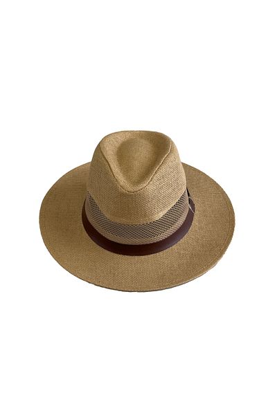MUK's Beauty Tools Straw Hat Uv Protection Beach Hat Cowboy Fedora Men Hat