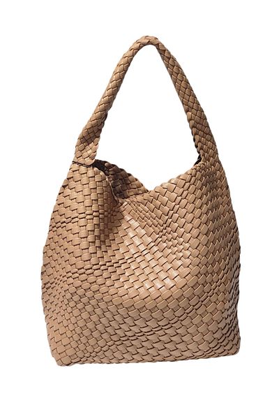OUEEN ELİZABETH A Quality First Class Hand (Knitted) Soft Leather Women's Hand- Shoulder Bag