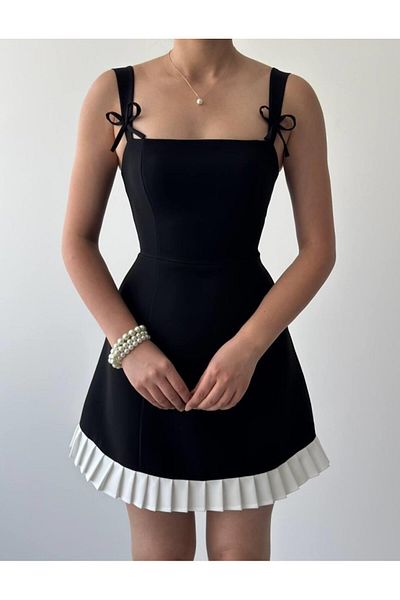 MRA Fashion Steel Bow Detail Dress
