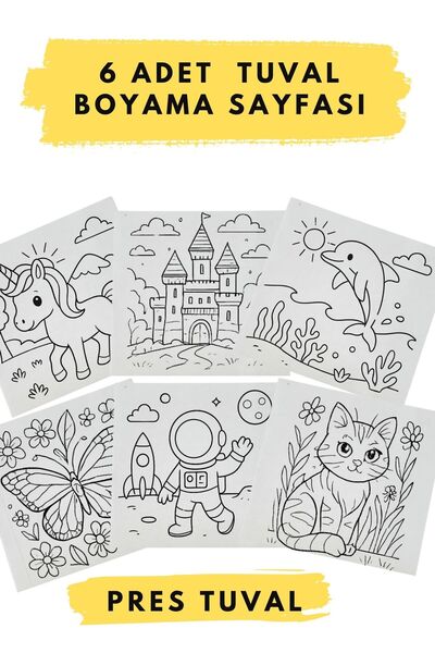 eventopia PRES TUVAL ÇOCUK BOYAMA