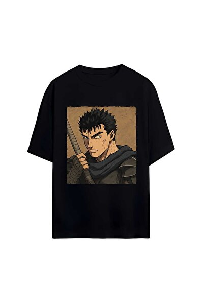 MAGORS تي شيرت GraffTee للجنسين من القطن ذو قصة مريحة وياقة دائرية مطبوع عليه...