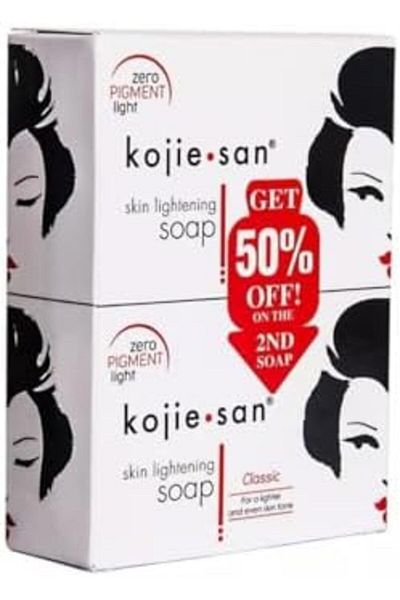 Kojie San Classic Skin Lightening Soap, 135g, Pack of 2