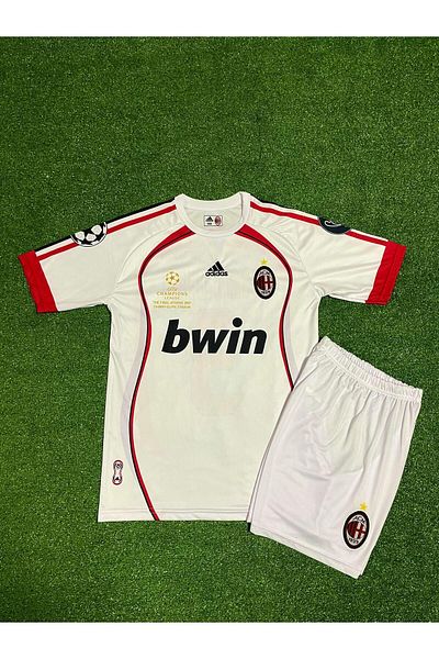 Lion Spor Παιδική φανέλα του Milan 2007 σεζόν Kaka Leite Champions League 7537632262