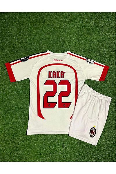 Lion Spor Παιδική φανέλα του Milan 2007 σεζόν Kaka Leite Champions League 7537632262