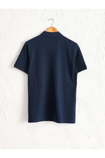 LC Waikiki Lc Waiki Men's Navy Blue T-Shirt Polo Neck Short Sleeve Basic Pike from Your Fashion Style