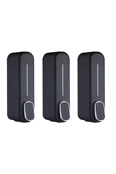 MAİN SHOP 3 قطع موزع صابون سائل يدوي موزع شامبو للحمام مثبت على الحائط 350 مل...