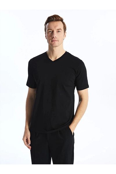 LC Waikiki Lc Waiki Normal Fit V-Cut Collar Men's T-Shirt