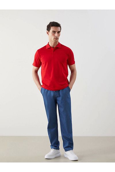 LC Waikiki Lc Waiki Polo Neck Short Sleeve Pique Men's T-Shirt