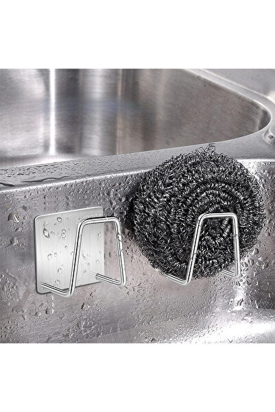 VIVOHOME Faucet Side Sponge Holder Sponge Rack Bathroom Kitchen Organizer 2 P...