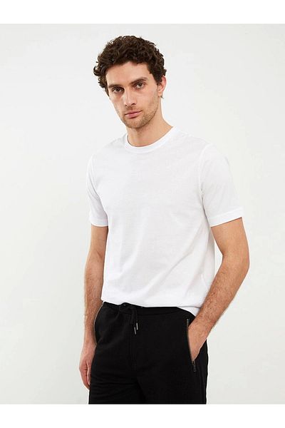 LC Waikiki Lc Waiki Crew Neck Short Sleeve Combed Cotton Men's T-Shirt