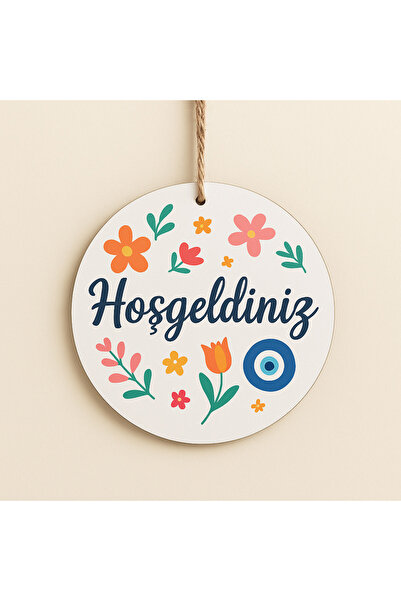 İmpivo Dekoratif Hoş Geldiniz Kapı Süsü