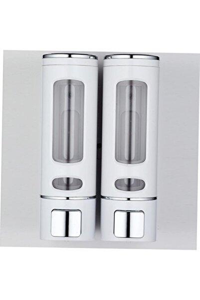 ALBBEK 2 ΤΕΜ. Δοχείο υγρού σαπουνιού 400ml Επιτοίχιος διανομέας σαπουνιού ντους Σαπουνιού σαμπουάν Κουζίνας Μπάνιου A-52