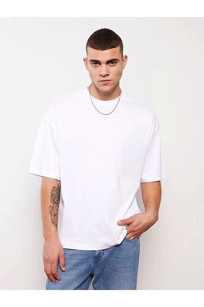 LC Waikiki Lc Waiki Casual Crew Neck Short Sleeve Combed Cotton Men's T-Shirt