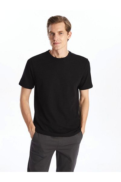LC Waikiki Lc Waiki New Season Crew Neck Short Sleeve Men's Textured T-Shirt - S52849Z8