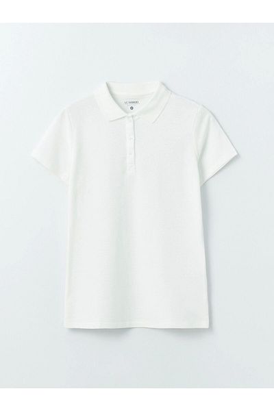 LC Waikiki Lc Waiki Polo Neck Plain Short Sleeve Women's T-Shirt