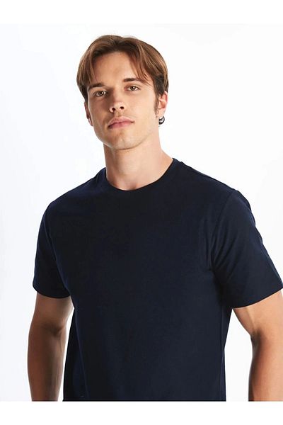 LC Waikiki Lc Waiki Xside Crew Neck Short Sleeve Combed Cotton Men's T-Shirt
