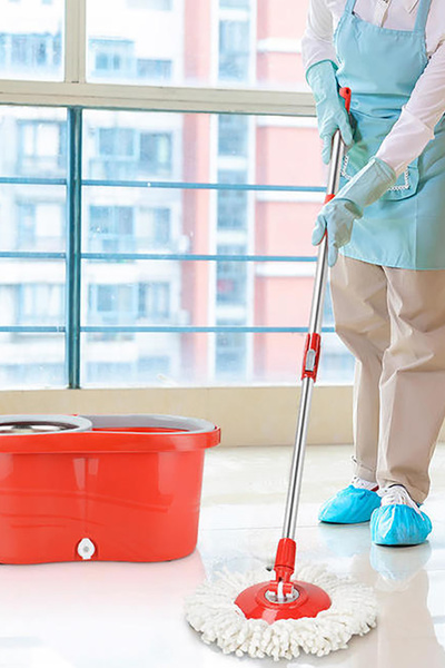 woodhub 360 Derece Dönen Smart Mop Kova Paspas Seti, Kolay ve Pratik Temizlik Seti