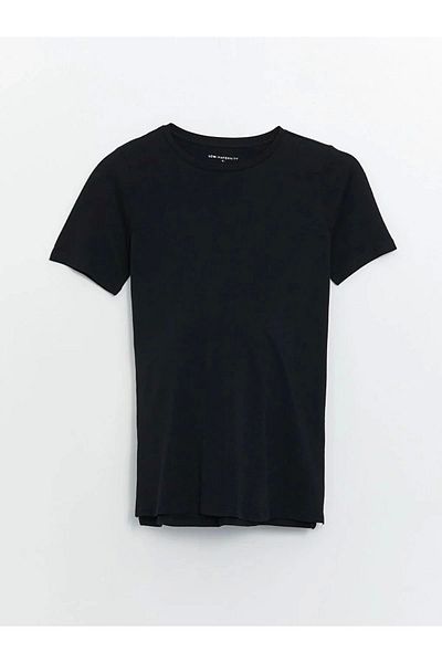 LC Waikiki Lc Waiki Maternity Crew Neck Plain Short Sleeve Maternity T-Shirt