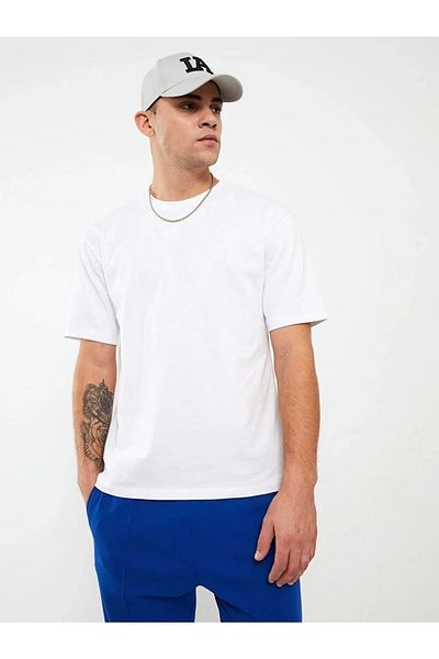 LC Waikiki Lc Waiki Casual Crew Neck Short Sleeve Combed Cotton Men's T-Shirt