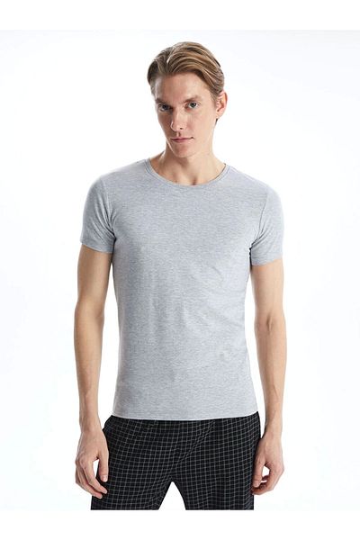LC Waikiki Lc Waiki New Season Crew Neck Combed Cotton Men's Undershirt - S50002Z8