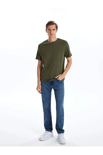 LC Waikiki Lc Waiki Basic Crew Neck Combed Cotton Men's T-Shirt