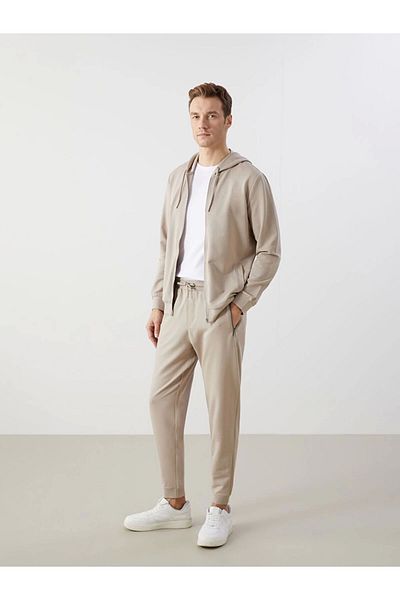 LC Waikiki Lc Waiki Hooded Long Sleeve Men's Zip Sweatshirt