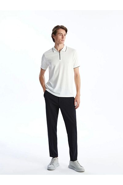 LC Waikiki Lc Waiki Vision Polo Collar Short Sleeve Combed Cotton Men's T-Shirt