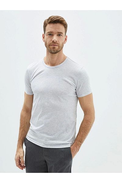 LC Waikiki Lc Waiki Casual Crew Neck Short Sleeve Cotton Combed Men's T-Shirt