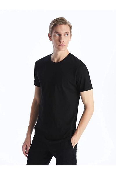 LC Waikiki Lc Waiki Classic Crew Neck Short Sleeve Combed Cotton Men's T-Shirt