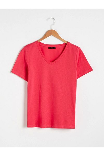 LC Waikiki Lc Waiki Women's Pink T-Shirt