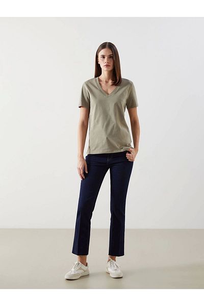 LC Waikiki Lc Waiki V-Neck Women's T-Shirt