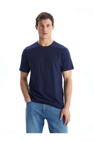 LC Waikiki Lc Waiki New Season Crew Neck Combed Cotton Men's T-Shirt - S5Jh08Z8