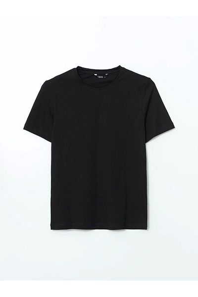 LC Waikiki Lc Waiki Xside Black Crew Neck Short Sleeve Men's T-Shirt