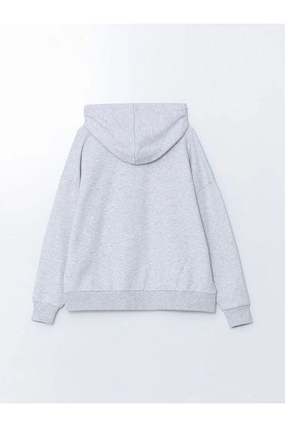 LC Waikiki Lc Waiki Hooded Oversize Women's Zippered Sweatshirt