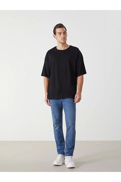LC Waikiki Lc Waiki New Season Crew Neck Combed Cotton Men's T-Shirt - S5I307Z8