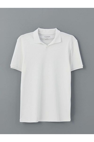 LC Waikiki Lc Waiki Classic Polo Neck Plain Interlock Men's T-Shirt