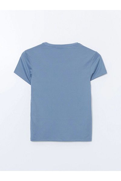 LC Waikiki Lc Waiki Koor Blue Crew Neck Women's T-Shirt