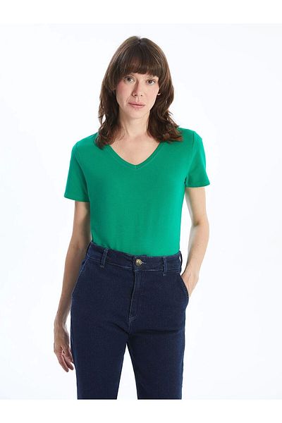 LC Waikiki Lc Waiki V-Neck Women's T-Shirt