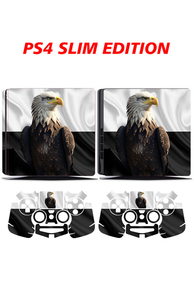Black Eagle Playstation 4 Full Sticker Plating Set