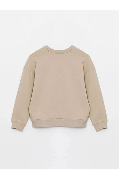 LC Waikiki Lc Waiki Casual Crew Neck Plain Long Sleeve Oversize Women's Sweatshirt