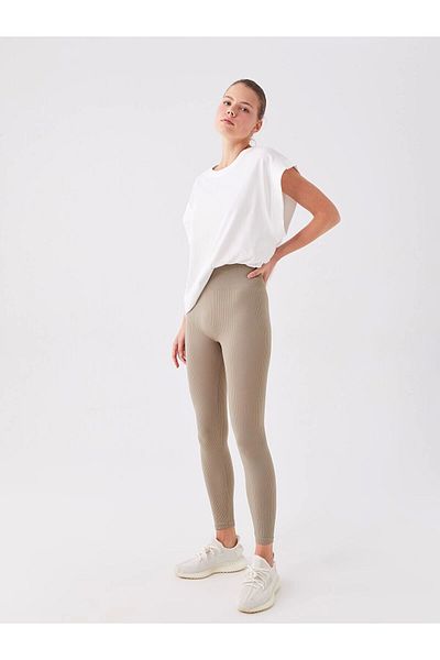 LC Waikiki Lcwaikikii Women's Leggings with Elastic Waist Flat Seamless