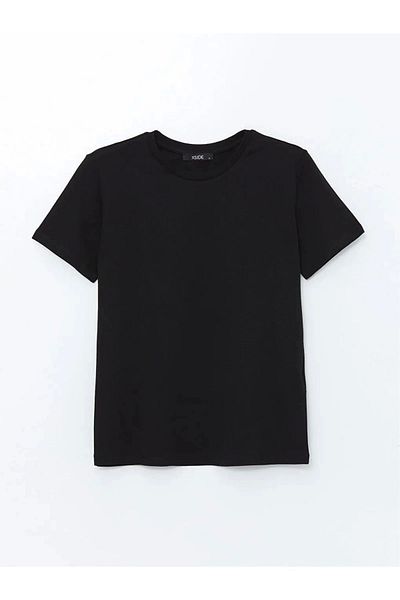 LC Waikiki Lc Waiki Xside New Black Crew Neck Women's T-Shirt