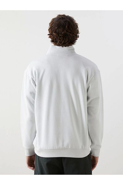 LC Waikiki Lc Waiki Stand Collar Long Sleeve Thick Men's Sweatshirt