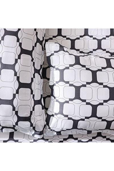 Danube Home Bliss 3 Piece King Fitted Sheet Set 180X200 Cm Dk. Grey | Cotton /Viscos-180 Thread Count