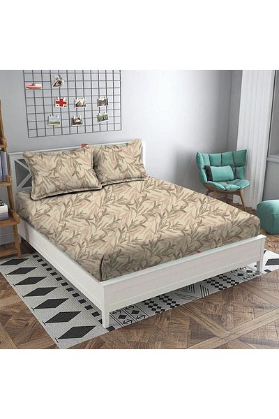 Danube Home طقم ملاءات سرير كوين من ألباني، مقاس ١٦٠×٢٠٠ سم + ٣٠ سم/٥٠×٧٥ سم + ١٥ سم، من الكتان | ٨٠ قطن، ٢٠ ليوسيل