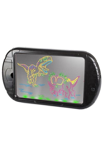 OEM Tableta grafica/desenat pentru copii, Verk Group, 3 markere, LED, 3xAA, 35x20 cm