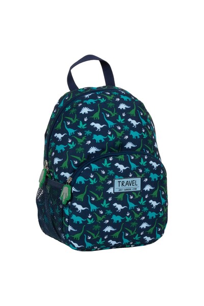 OEM Batoh, Derform Dinosaur, Polyester, 30x24x13cm, zelený, PLW12DN19