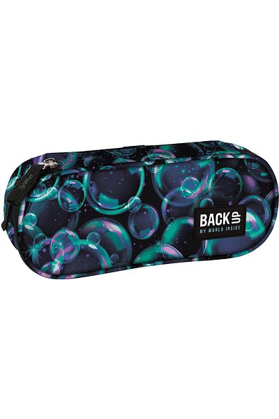 OEM Backup Bubbles oval pencil case, waterproof, 23x9x5cm, multicolor, PB6A04